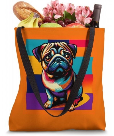 Pug Pop Art Aesthetic Dog Men Women Kids Tote Bag $12.71 Totes