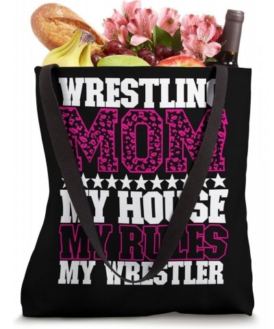 Wrestling Mom Apparel For Women Wrestle Mom Tote Bag $12.96 Totes