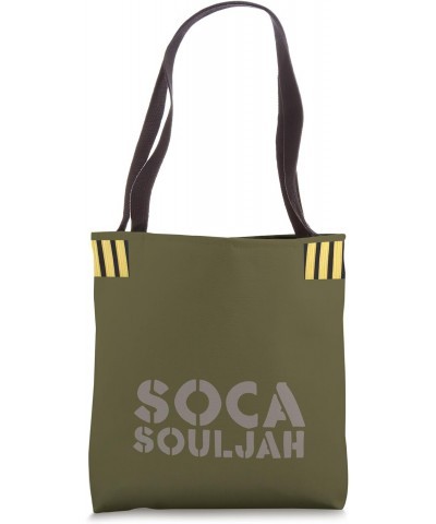 Soca Souljah - Soca Army Unite The Caribbean - Soca Tote Bag $12.85 Totes