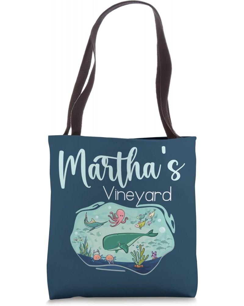 Martha's Vineyard Sea Creatures Tote Bag $14.10 Totes