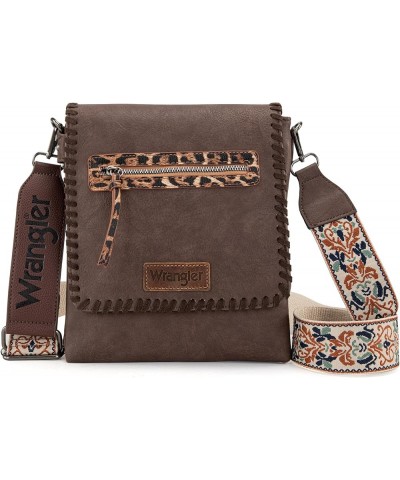 Crossbody Bags for Women Western Hand Woven Satchel Purse Pattern-chocolate Coffee $21.15 Shoulder Bags