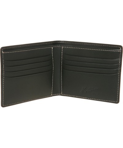 Men's Wallet Dark Green/Gold Stitched [Green] 32441 $77.32 Wallets