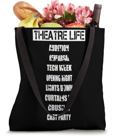 Theatre Life Drama Actor Actress Audition Tote Bag $14.39 Totes