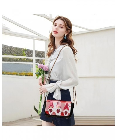 Crossbody Bags for Women Trendy Women's Black Shoulder Bag Small PU Leather Flap Cross Body Bag Handbags Pattern21 $22.95 Cro...