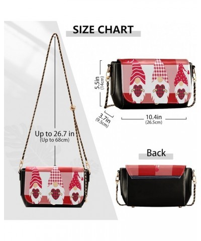 Crossbody Bags for Women Trendy Women's Black Shoulder Bag Small PU Leather Flap Cross Body Bag Handbags Pattern21 $22.95 Cro...