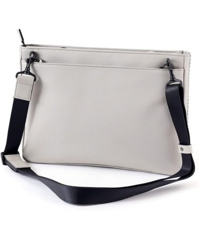 Raptor Genuine Leather 2WAY Clutch Bag B5 With Shoulder, Made In Japan, No,631211 Gray $109.11 Shoulder Bags