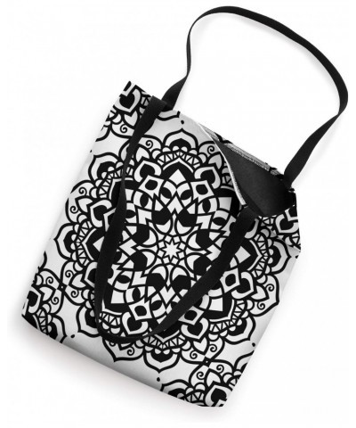 Psychedelic Mandala Totes and Pillows Tote Bag $16.23 Totes