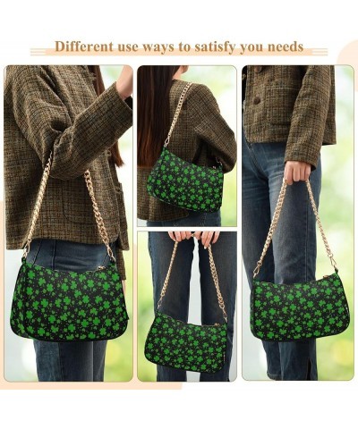 Blooming Pink Flowers Dressy Purses Hobo Trendy Bag Women Small Handbags Chain Shoulder Bags Formal St Patrick Clover $12.30 ...