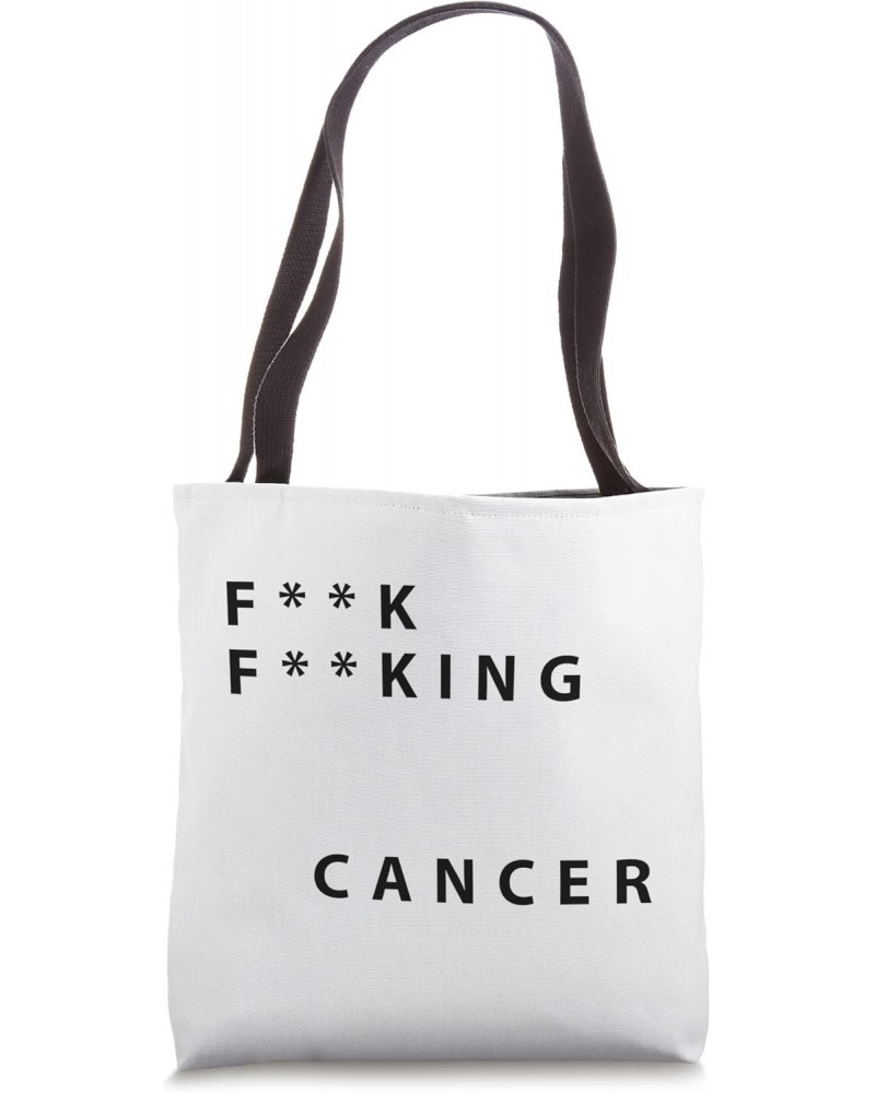 Blank Blanking Cancer [Rhymes with duck!] Tote Bag $17.70 Totes