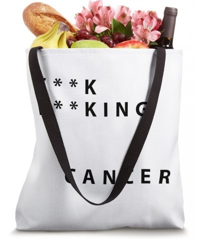 Blank Blanking Cancer [Rhymes with duck!] Tote Bag $17.70 Totes