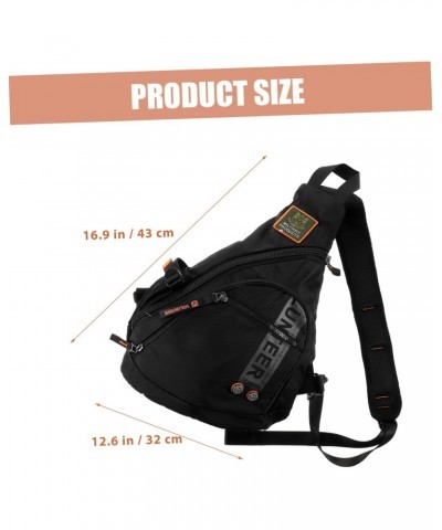 Messenger Bag Mens Portable Chest Bag Men Crossbody Bags Crossbody Bag for Men D Rings for Bags Tennis Racket Bag Cross Body ...