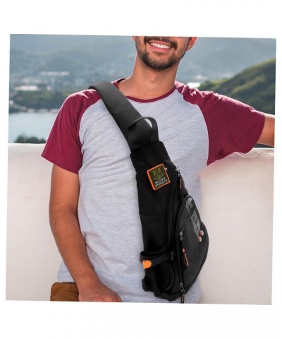 Messenger Bag Mens Portable Chest Bag Men Crossbody Bags Crossbody Bag for Men D Rings for Bags Tennis Racket Bag Cross Body ...