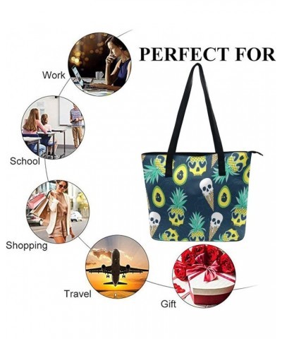 Fashion Large Capacity Satchel Tote Bag Casual Shoulder Bag Soft Leather Purse Color343 $16.42 Totes