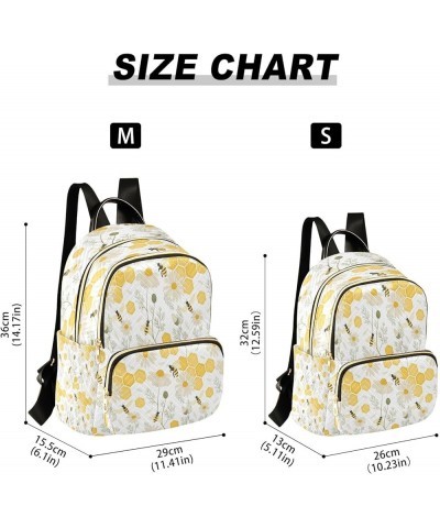 Women Backpack Purse Bees Fashion Shoulder Bags Travel Backpack Small Daypacks M Medium $12.22 Backpacks