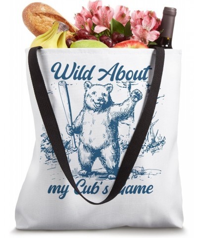 Shirt For Game Day, Wild About My Cub's Game Tote Bag $12.23 Totes