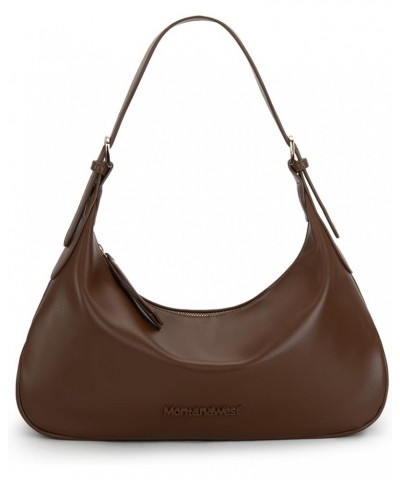 MEDIUM Shoulder Hobo Bags for Women Trendy Purses Leather Clutch Purse and Handbags Medium-coffee $10.50 Shoulder Bags