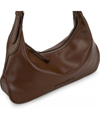 MEDIUM Shoulder Hobo Bags for Women Trendy Purses Leather Clutch Purse and Handbags Medium-coffee $10.50 Shoulder Bags