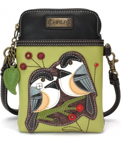 Chala Chickadee Bird Cellphone Faux Leather Cross Body Bag $26.70 Crossbody Bags