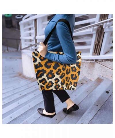 Adorable Animal Patterns Canvas Tote Bag - Perfect for Casual Outfits $12.18 Totes