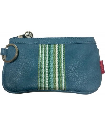 Original Vegan Leather Striped Mini-Pouch Blueberry $9.85 Clutches