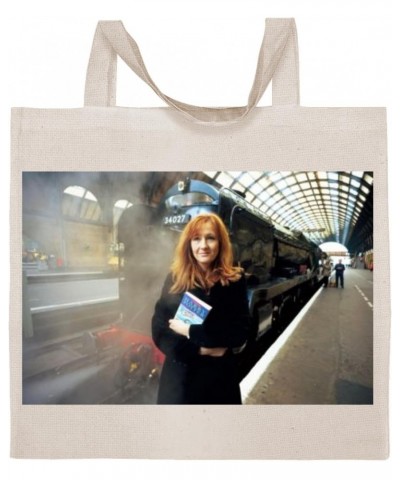 J. K. Rowling - Cotton Photo Canvas Grocery Tote Bag IDPP714617 $21.94 Totes