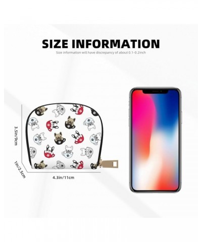 Unique Accordion Credit Card Case Wallet for Women Girls, Dog Traces Cute Puppy Paw Art Very Interesting PU Leather Card Hold...