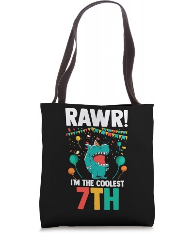 rawr! I'm the coolest 7th seventh birthday Tote Bag $14.55 Totes