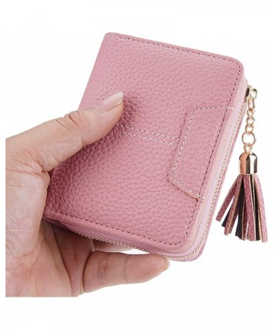 Leather Women's Wallets with RFID Blocking,Zipper Coin Purse Fashion Printing Multi-Card Wallet Wallet, Ultra-Thin Casual Clu...