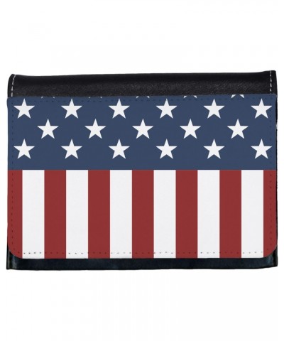 Stars and Stripes American Flag Ladies Wallet All Over Print $18.71 Wallets