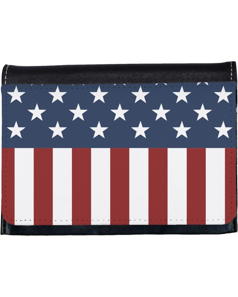 Stars and Stripes American Flag Ladies Wallet All Over Print $18.71 Wallets