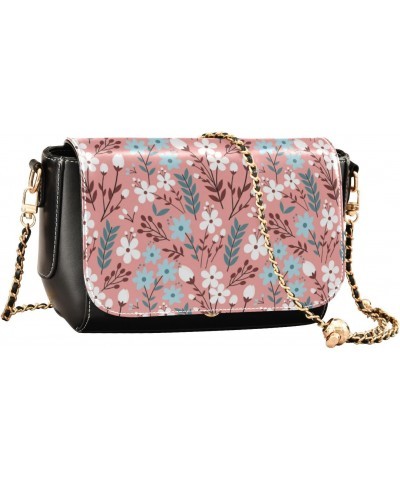 Colorful Pastel Flower Waterproof Crossbody Bag for Women Beauty Small Shoulder Bags with Adjustable Strap Sport Sling Bag $1...