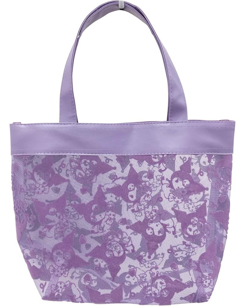 Eye Planning Sanrio Characters Tulle Flocked 2 Layer Tote Wide Tote Mini Tote Chromi Mini Tote $9.40 Totes