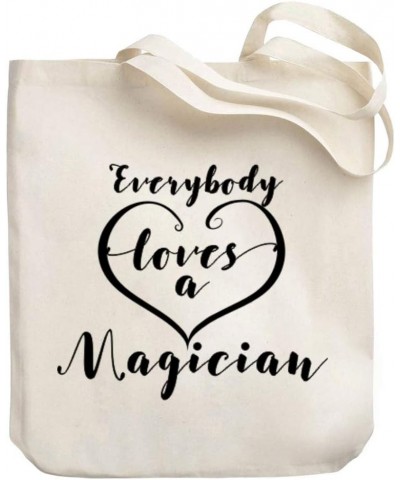 Everyone loves a Magician 2 Canvas Tote Bag 10.5" x 16" x 4 $23.19 Totes