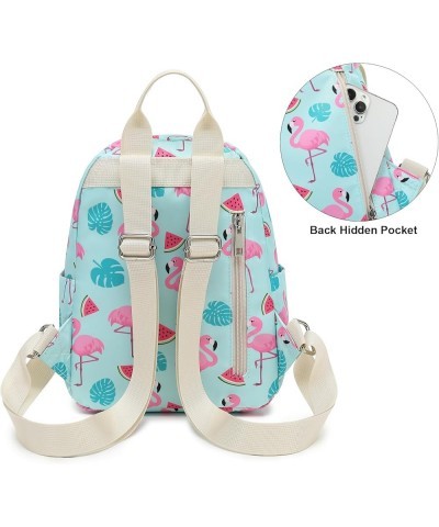 Girls Mini Backpack, Small Backpacks Purse for Women Teens Kids School Travel (Sunflower) Flamingo Green $13.43 Backpacks