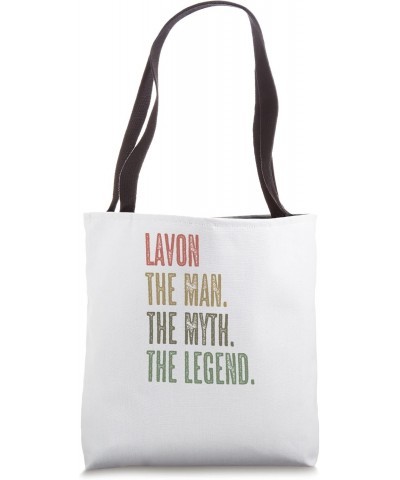 LAVON the Man the Myth the LEGEND | FUNNY - Mens Boys Name Tote Bag $16.51 Totes