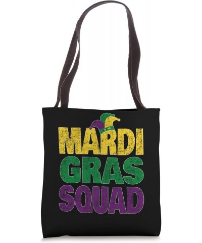 Retro Mardi Gras Squad - Matching Family Mardi Gras Party Tote Bag $11.67 Totes