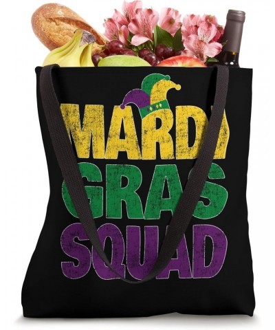 Retro Mardi Gras Squad - Matching Family Mardi Gras Party Tote Bag $11.67 Totes