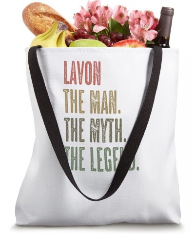 LAVON the Man the Myth the LEGEND | FUNNY - Mens Boys Name Tote Bag $16.51 Totes