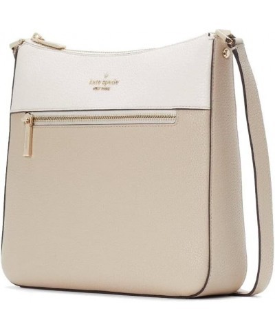 kate spade crossbody bag for women Leila top zip purse handbag for women Light Sand $50.50 Crossbody Bags