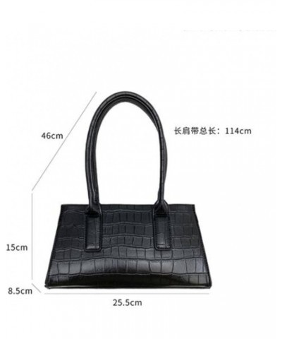 Women's Bag New Niche Trendy One-Shoulder Bag Clip Bag Small Crocodile Pattern Fashion Women's Handbag Kafeise 1 $20.02 Shoul...