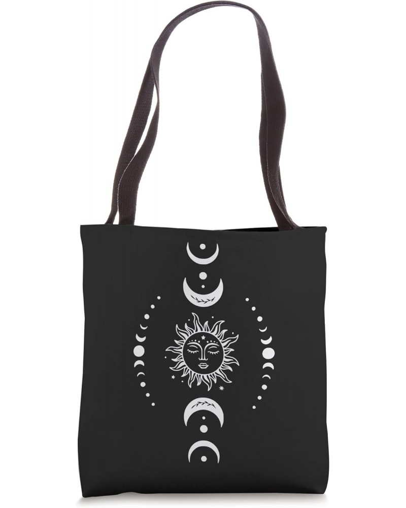 Sun Moon Mystical Celestial Gothic Boho Vintage Bohemian Tote Bag $9.45 Totes