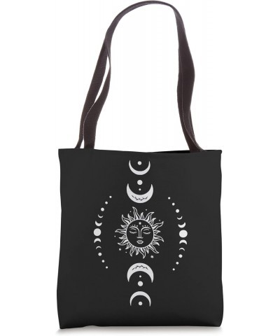 Sun Moon Mystical Celestial Gothic Boho Vintage Bohemian Tote Bag $9.45 Totes