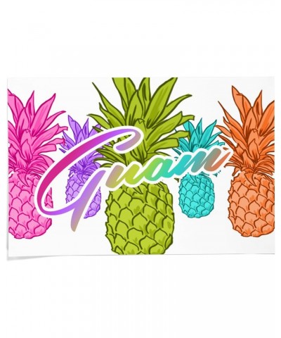 24x36 Inch Giclee Print, Guam, Rainbow Pineapples $23.50 Totes