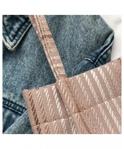 Casual and Trendy Corduroy Tote Bucket Bag Sling Shoulder Bags Handbag Satchel for Daily Shopping or Dates Gray $8.81 Crossbo...