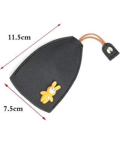 6 Pieces Cute Creative Pull Out Key Sleeve Car Key Fob Case PU Leather for Men and Women (Original) Loving $16.83 Totes