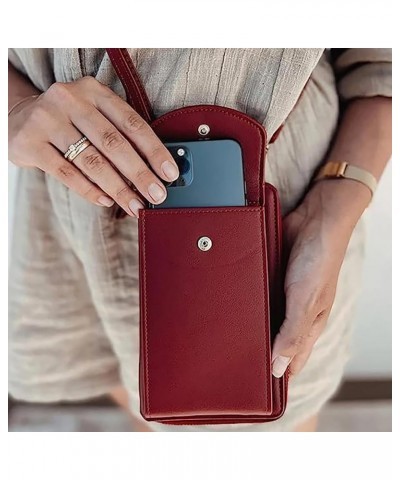 The Original Clutch Wallet, 2023 New PU Leather Shoulder Bags and Clutches,PU Leather Crossbody Cell Phone Bag for Women Wall...