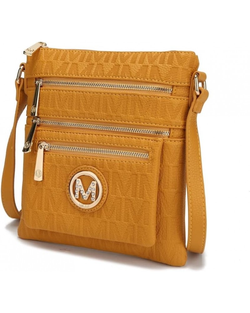 MKF-PU7762MS Jessy M Signature Crossbody Bag Multicoloured $19.75 Crossbody Bags