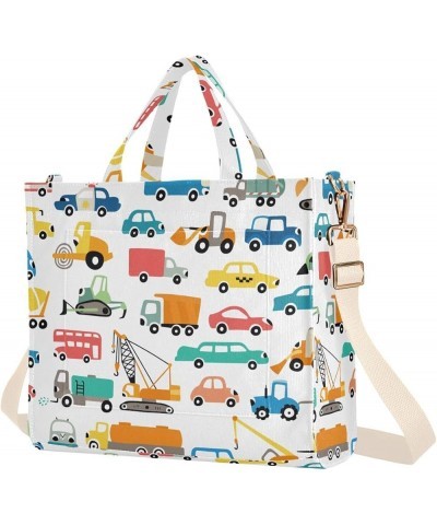 Cartoon Car Series Women's Tote Handbags Top Handle Satchel Shoulder Bag Crossbody Bag M $16.79 Totes