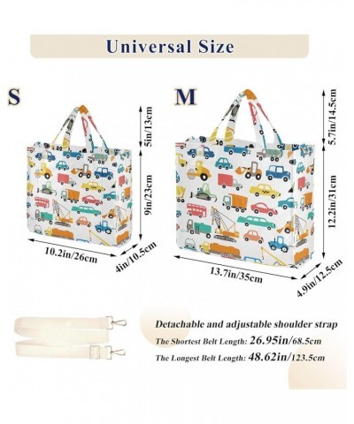 Cartoon Car Series Women's Tote Handbags Top Handle Satchel Shoulder Bag Crossbody Bag M $16.79 Totes