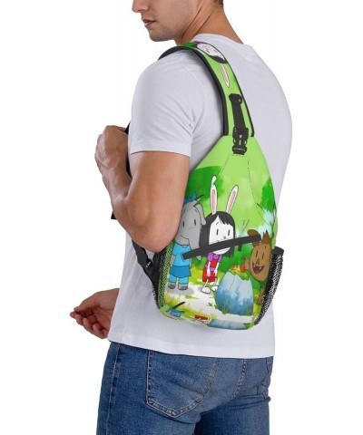 Crossbody Chest Bag Elinor Cartoon Wonders Movie Why Sling Backpack Shoulder Bag Waist Bags Travel Hiking Sport Daypack Walle...